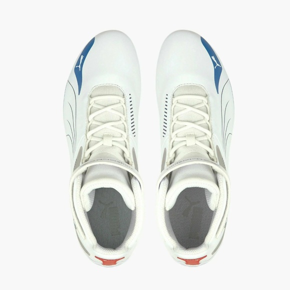 Puma BMW M Motorsport A3ROCAT Mens Shoes White Red 306870-01 NEW Sz 7 / WMNS 8.5 main image 5